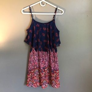 Midi floral dress, flowy and perfect condition